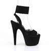 Pleaser - ADORE791FS Sandale à bride à la cheville, Pole dance chaussures - Chaussures de pole dance - Noir Product image